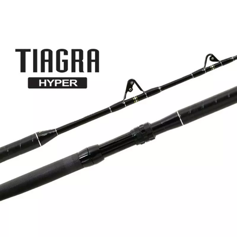 SHIMANO TIAGRA HYPER 10KG STAND UP OVERHEAD GAME ROD 1 SHIMANO TIAGRA HYPER 10KG STAND UP OVERHEAD GAME ROD