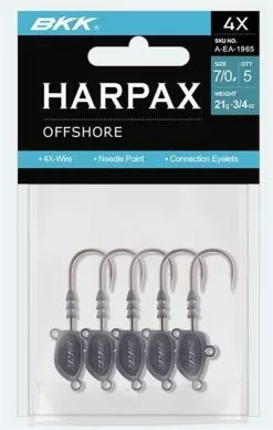 BKK HARPAX OFFSHORE JIGHEADS 1.5oz - 42g - 7/0