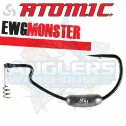 ATOMIC SEEKERZ MONSTER EWG JIG HEADS - 1/2oz - 7/0