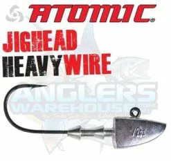 ATOMIC SEEKERZ HEAVY WIRE JIG HEADS - 1oz - 7/0