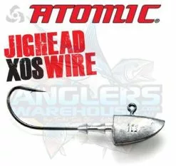ATOMIC SEEKERZ XOS WIRE JIG HEADS - 2oz - 8/0