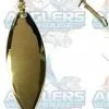 EJ Todds TODDS JIG SPINNERS - GOLD WILLOW - Size 1 - Qty 5