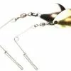 Tackle Tactics TT LURES JIG SPINNERS Size 1 - Brass Gold