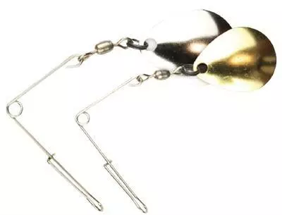 Tackle Tactics TT LURES JIG SPINNERS Size 1 - Brass Gold 1 Tackle Tactics TT LURES JIG SPINNERS Size 1 - Brass Gold