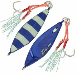 BERKLEY SKID JIG LURE 60g - ZBL - Zebra Blue