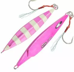 BERKLEY SKID JIG LURE 80g - ZPK - Zebra Pink