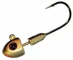 Tackle Tactics TT LURES DEMONZ JIG HEADS - 3/8oz - 3/0H - GOLDEN BOY