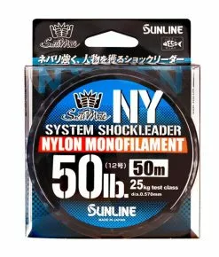 SUNLINE SYSTEM SHOCK LEADER NYLON 50m - 150lb