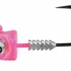 Tackle Tactics TT LURES BIG EYEZ JIG HEADS - 1oz - 7/0 - Pink Silver EyeZ