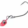 Tackle Tactics TT LURES SNAKE EYEZ JIG HEADS 3/8oz - 6/0XH - Pink Silver EyeZ