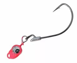 Tackle Tactics TT LURES SNAKE EYEZ JIG HEADS 3/8oz - 6/0XH - Pink Silver EyeZ