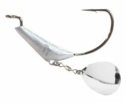 Tackle Tactics TT LURES CHINLOCKZ SPINZ SILVER 1/2oz - 8/0 - Qty 2