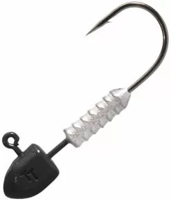 Tackle Tactics TT LURES HEADLOCKZ FINESSE UV PAINTED JIGHEADS - Black - 1/20oz - 2L