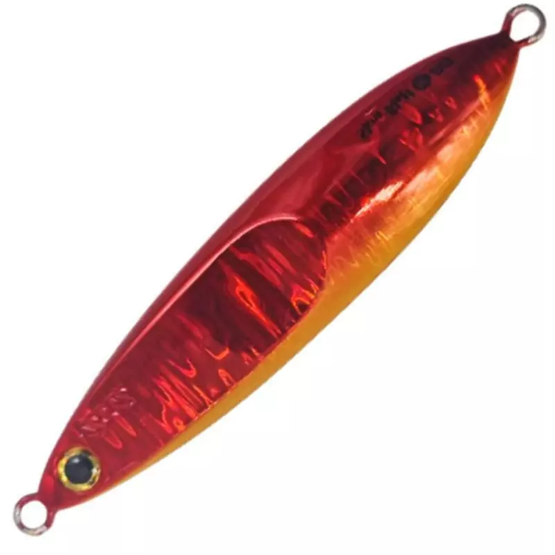 PALMS SLOW BLATT R JIG LURE 80g - Red Gold Back 1 PALMS SLOW BLATT R JIG LURE 80g - Red Gold Back