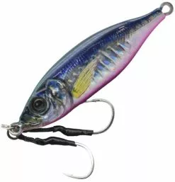 LITTLE JACK METAL ADICT TYPE 6 JIG LURE 40g - Blue Pink Maru Aji