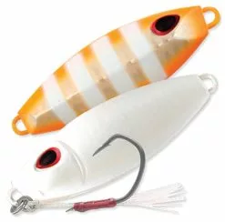 STORM GOMOKU SLOW ROCKER JIG LURE 70g - Orange Pearl Zebra