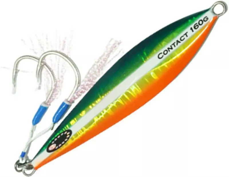 OCEANS LEGACY HYBRID CONTACT JIG LURE RIGGED 120g - 1 1 OCEANS LEGACY HYBRID CONTACT JIG LURE RIGGED 120g - 1