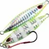 STORM KOIKA JIG LURE 80g - UV Chart Glow Zebra