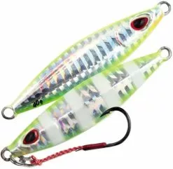 STORM KOIKA JIG LURE 80g - UV Chart Glow Zebra