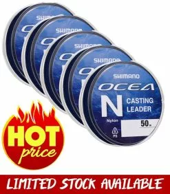SHIMANO OCEA N CASTING LEADER LINE 5 PACK