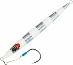 NOMAD STREAKER JIG LURE 60g - Silver Glow Stripe