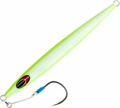 NOMAD STREAKER JIG LURE 120g - Chartreuse White Glow