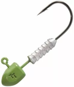 Tackle Tactics TT LURES HEADLOCKZ FINESSE UV PAINTED JIGHEADS - Black - 1/20oz - 2L -Fish Hook Shop TTHLFINUVPAINTJH 2