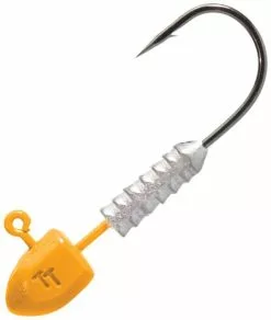Tackle Tactics TT LURES HEADLOCKZ FINESSE UV PAINTED JIGHEADS - Black - 1/20oz - 2L -Fish Hook Shop TTHLFINUVPAINTJH 3