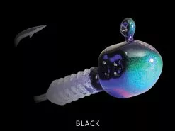 Tackle Tactics TT LURES HEADLOCKZ FINESSE UV PAINTED JIGHEADS - Black - 1/20oz - 2L -Fish Hook Shop TTHLFINUVPAINTJH 4
