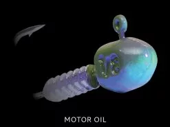 Tackle Tactics TT LURES HEADLOCKZ FINESSE UV PAINTED JIGHEADS - Black - 1/20oz - 2L -Fish Hook Shop TTHLFINUVPAINTJH 6