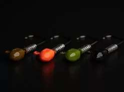 Tackle Tactics TT LURES HEADLOCKZ FINESSE UV PAINTED JIGHEADS - Black - 1/20oz - 2L -Fish Hook Shop TTHLFINUVPAINTJH 8