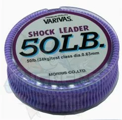 VARIVAS SHOCK LEADER LINE 50m - 200lb -Fish Hook Shop VARSLNY50M 1