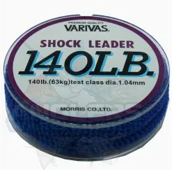 VARIVAS SHOCK LEADER LINE 50m - 200lb -Fish Hook Shop VARSLNY50M 5