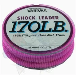 VARIVAS SHOCK LEADER LINE 50m - 200lb -Fish Hook Shop VARSLNY50M 6
